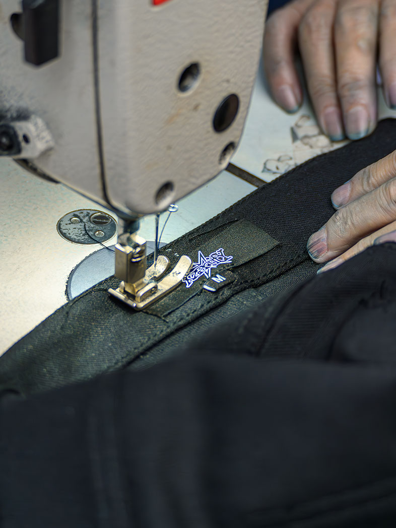 Durable Labels on Jeans