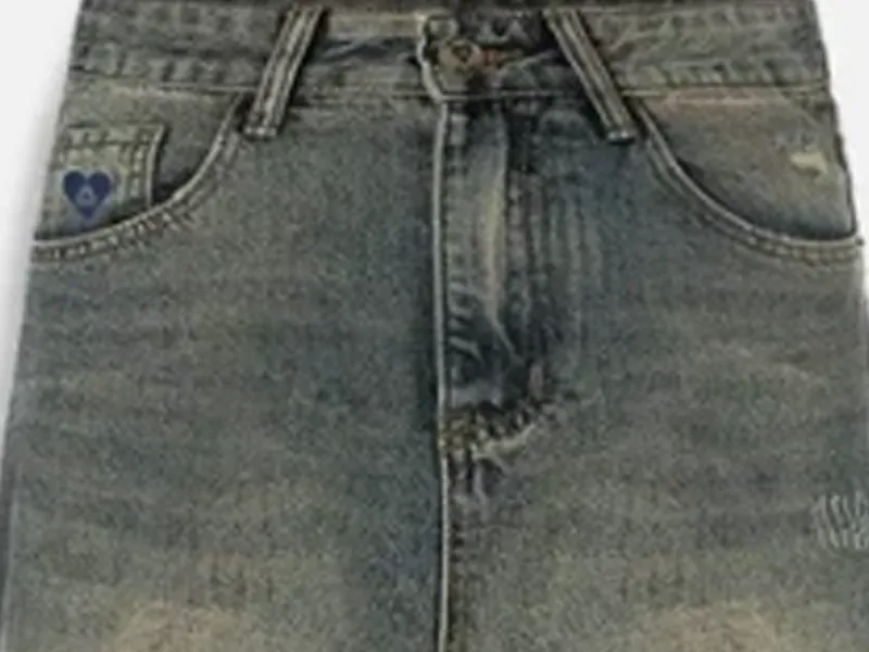 Natural Vintage Fading Jeans