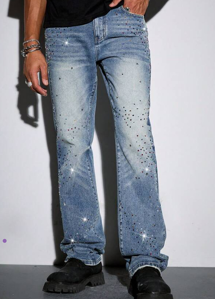 Rhinestone Jeans