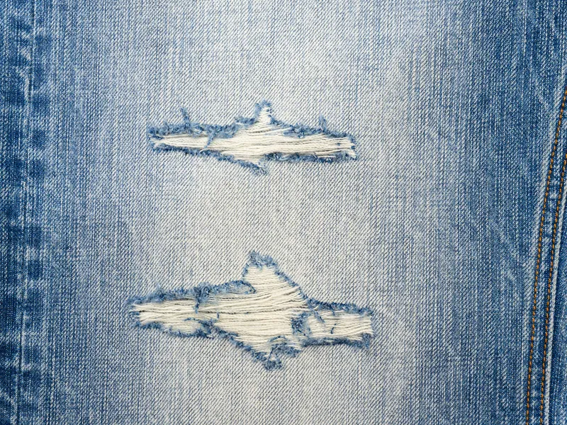 Texture & Distressing Jeans