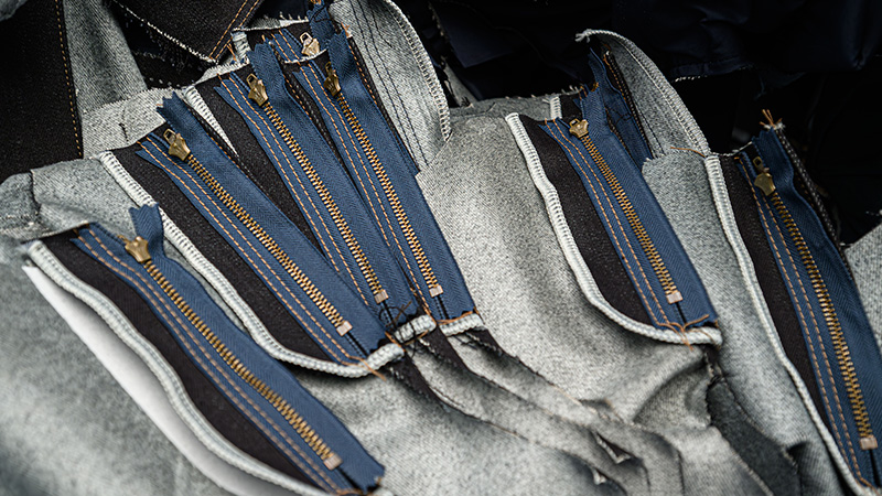Using Premium YKK Zippers on Jeans