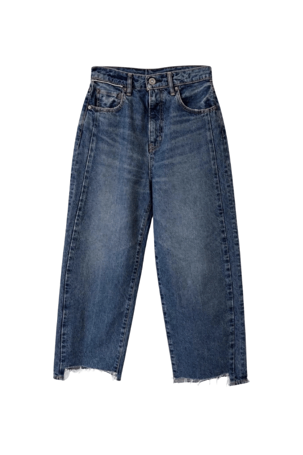 Crop barrel jeans