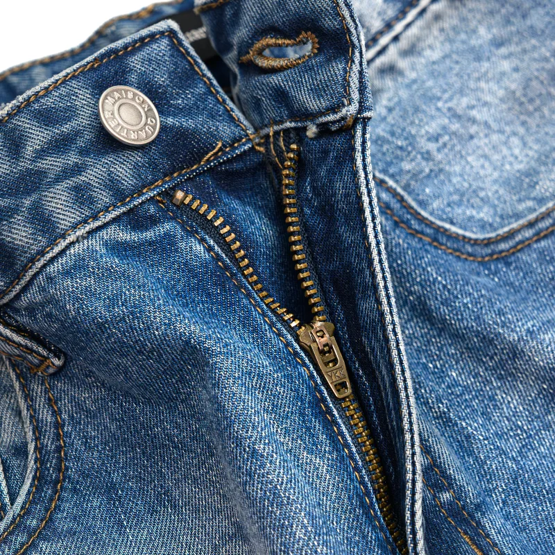 Custom Denim Jeans with YKK Zippers