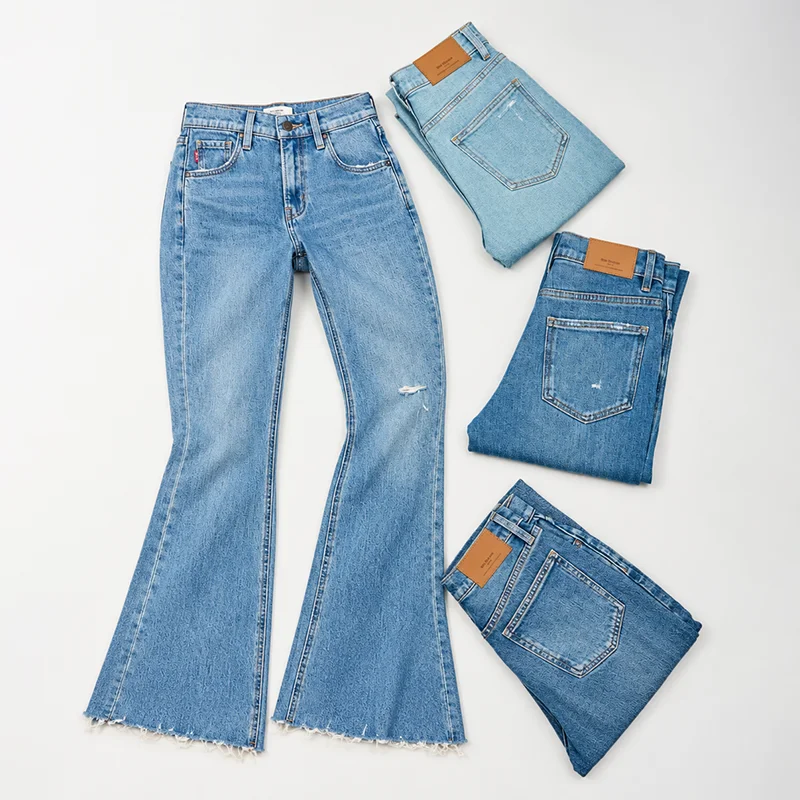 Custom flare & bootcut fit jeans